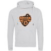 Cross neck hoodie Thumbnail