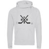 Cross neck hoodie Thumbnail